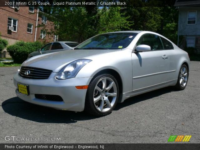 2007 Infiniti G 35 Coupe in Liquid Platinum Metallic