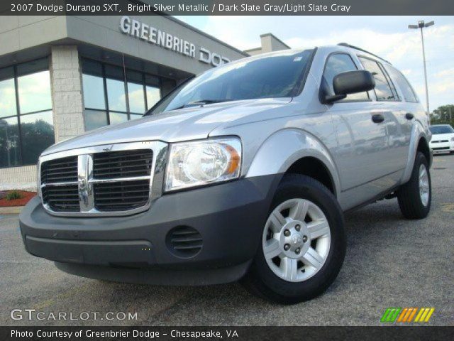 2007 Dodge Durango SXT in Bright Silver Metallic