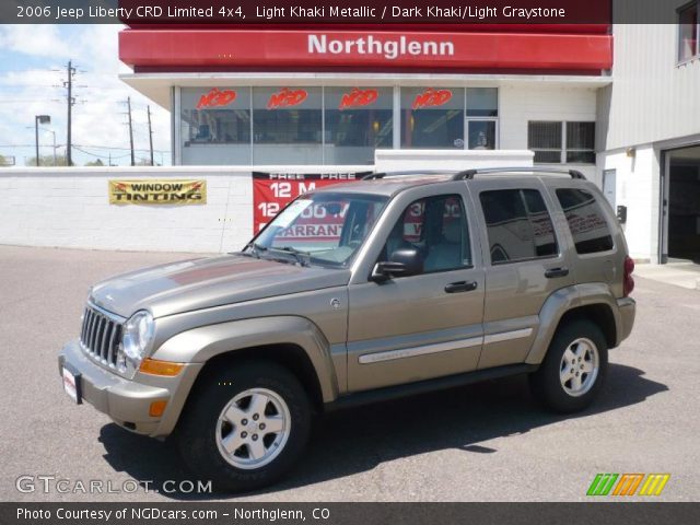 2006 Jeep Liberty CRD Limited 4x4 in Light Khaki Metallic