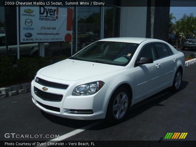 2009 Chevrolet Malibu LS Sedan in Summit White