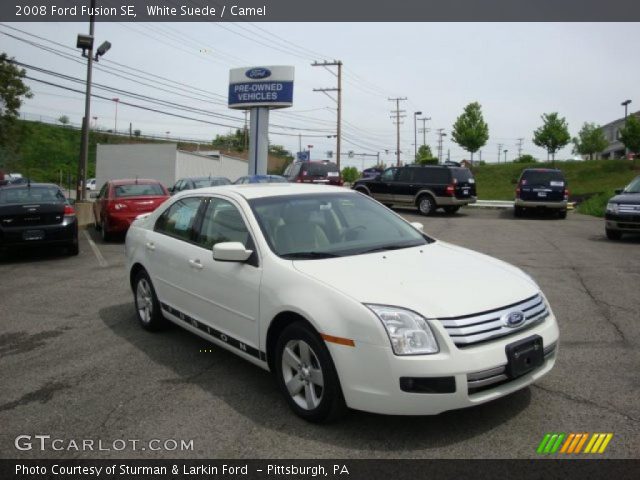 2008 Ford Fusion SE in White Suede