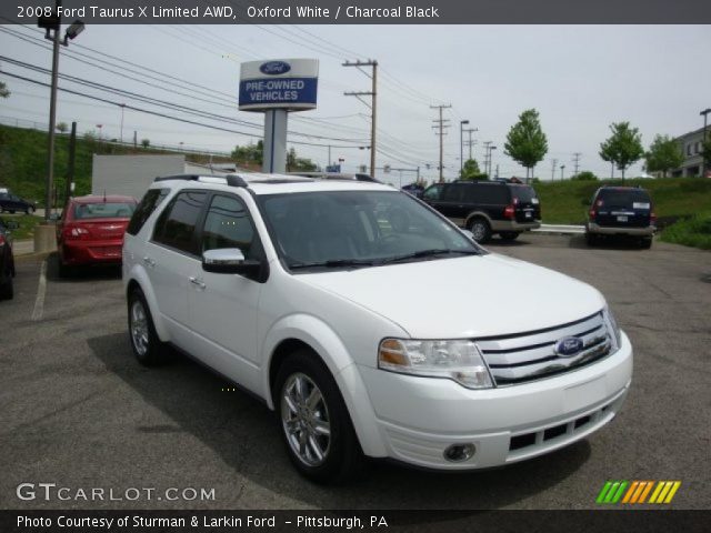 2008 Ford Taurus X Limited AWD in Oxford White