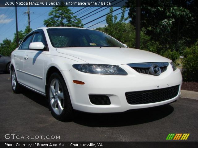 2006 Mazda MAZDA6 s Sedan in Performance White