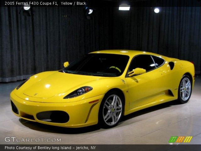 2005 Ferrari F430 Coupe F1 in Yellow