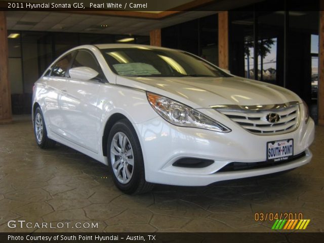 2011 Hyundai Sonata GLS in Pearl White