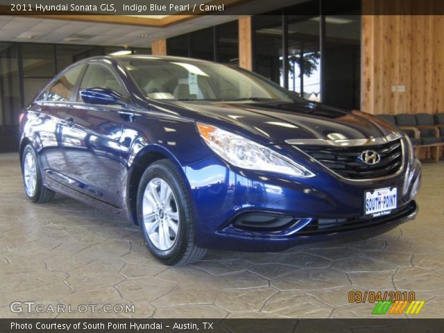 2011 Hyundai Sonata GLS in Indigo Blue Pearl