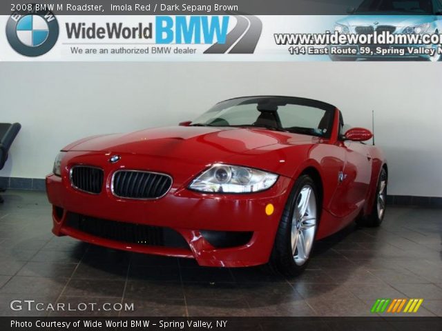 2008 BMW M Roadster in Imola Red