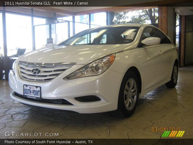 2011 Hyundai Sonata GLS in Pearl White