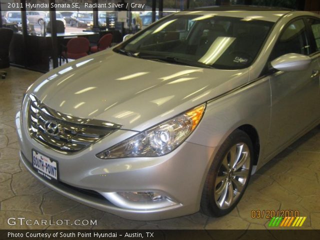 2011 Hyundai Sonata SE in Radiant Silver