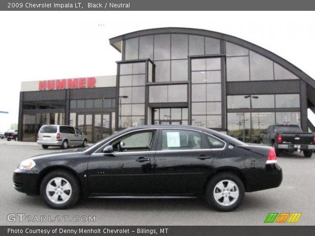2009 Chevrolet Impala LT in Black