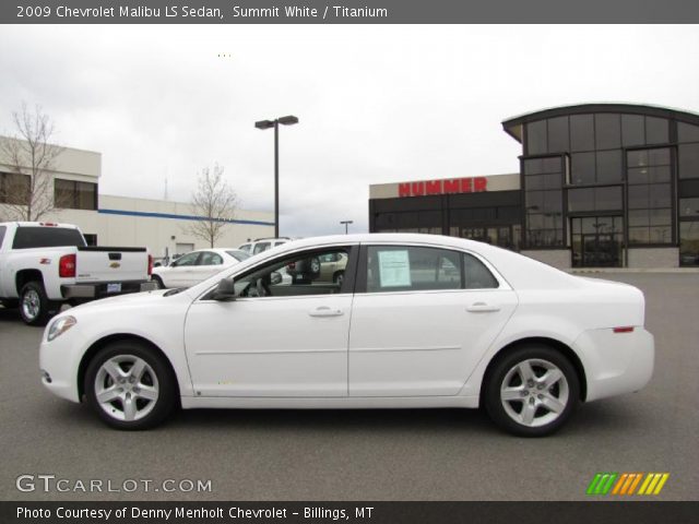 2009 Chevrolet Malibu LS Sedan in Summit White