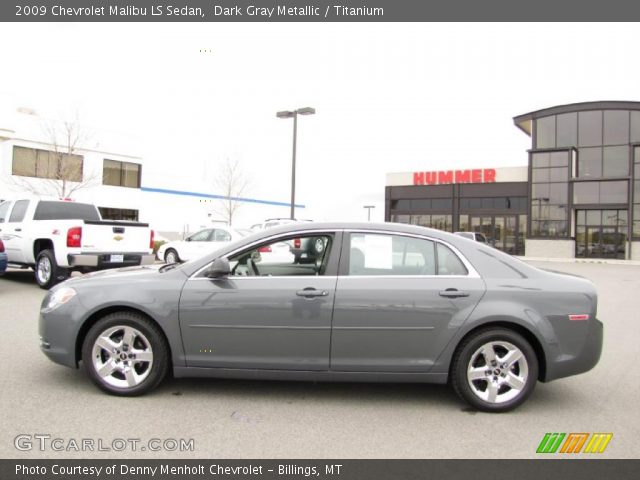 2009 Chevrolet Malibu LS Sedan in Dark Gray Metallic