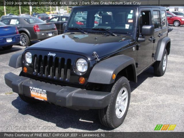 2009 Jeep Wrangler Unlimited X 4x4 in Black