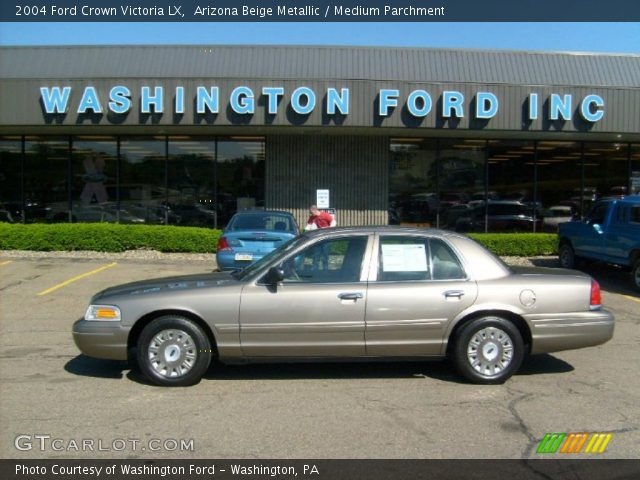 2004 Ford Crown Victoria LX in Arizona Beige Metallic