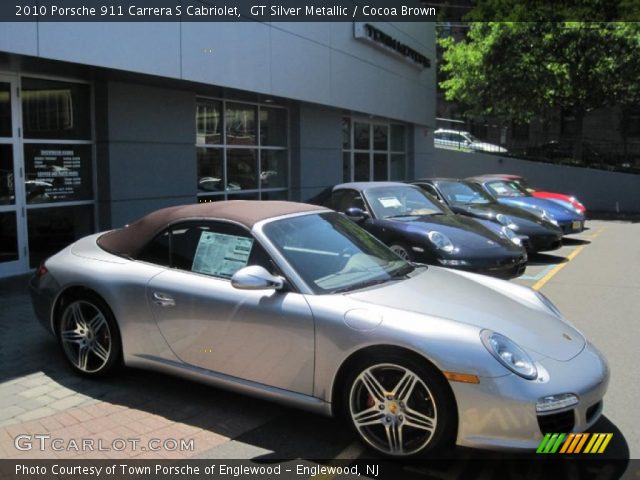 2010 Porsche 911 Carrera S Cabriolet in GT Silver Metallic