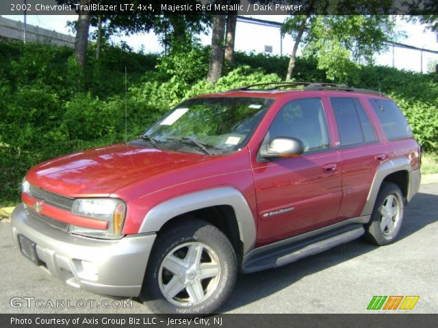 2002 Chevrolet TrailBlazer LTZ 4x4 in Majestic Red Metallic