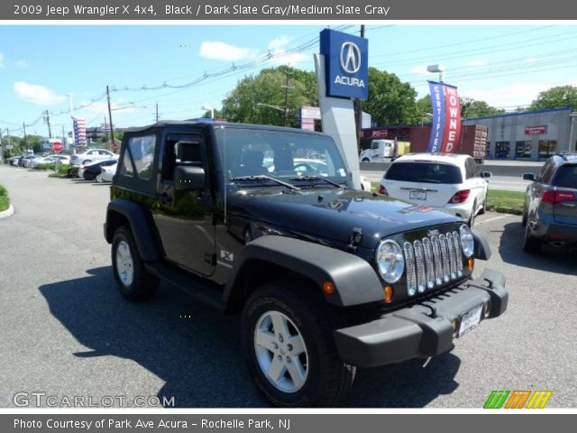 2009 Jeep Wrangler X 4x4 in Black