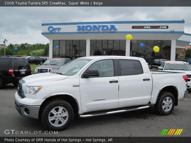 2008 Toyota Tundra SR5 CrewMax in Super White