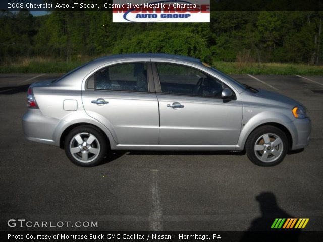2008 Chevrolet Aveo LT Sedan in Cosmic Silver Metallic