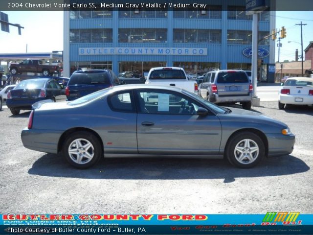 2004 Chevrolet Monte Carlo SS in Medium Gray Metallic