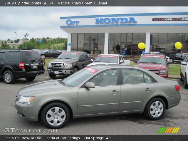2009 Hyundai Sonata GLS V6 in Natural Khaki Green