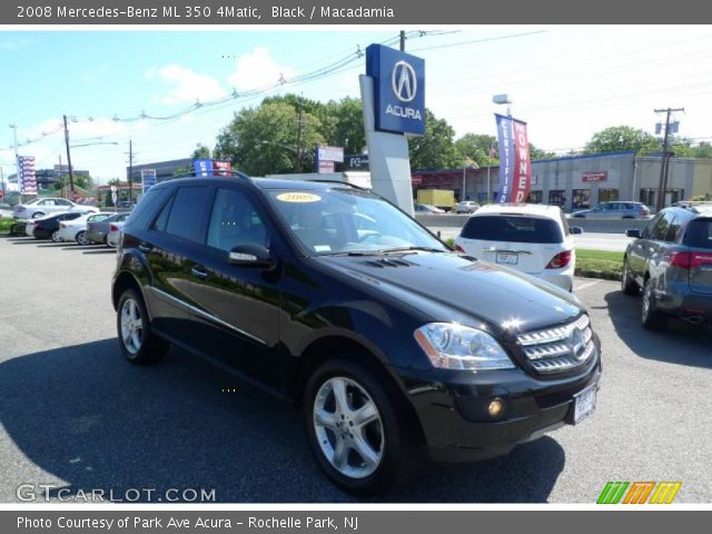 2008 Mercedes-Benz ML 350 4Matic in Black