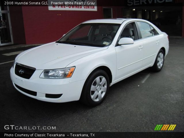 2008 Hyundai Sonata GLS in Powder White Pearl