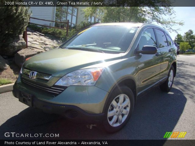 2008 Honda CR-V EX 4WD in Green Tea Metallic