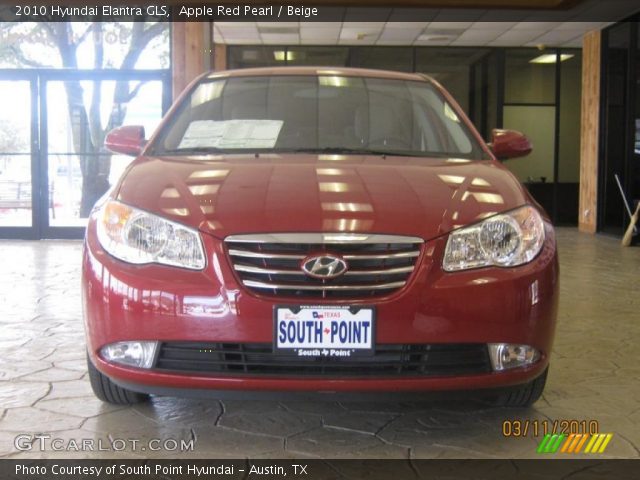 2010 Hyundai Elantra GLS in Apple Red Pearl