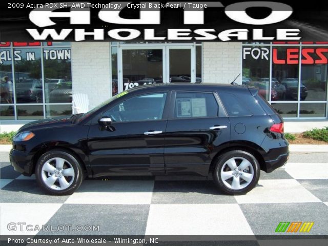 2009 Acura RDX SH-AWD Technology in Crystal Black Pearl