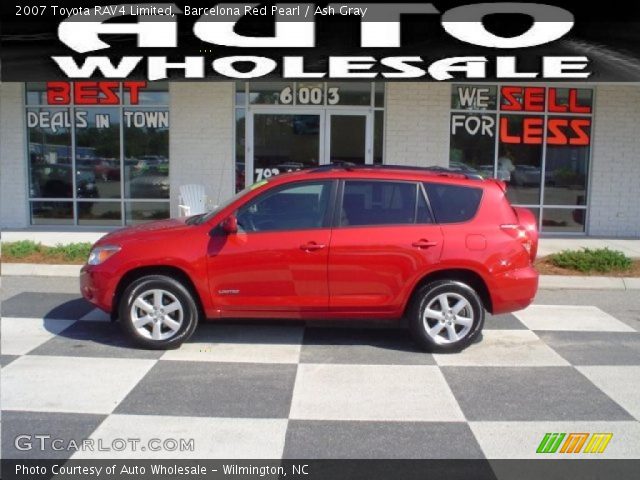 2007 Toyota RAV4 Limited in Barcelona Red Pearl