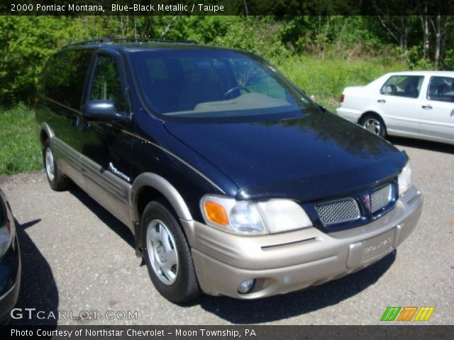 2000 Pontiac Montana  in Blue-Black Metallic