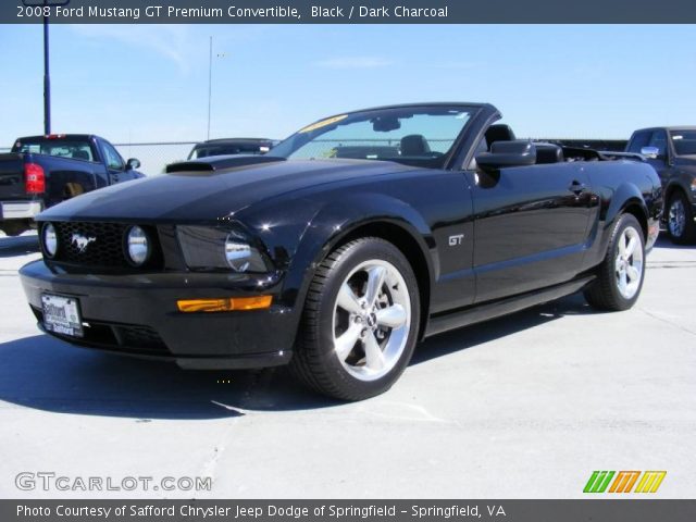 2008 Ford Mustang GT Premium Convertible in Black