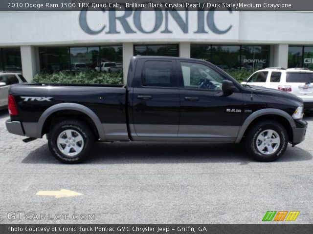 2010 Dodge Ram 1500 TRX Quad Cab in Brilliant Black Crystal Pearl