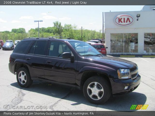 2008 Chevrolet TrailBlazer LT 4x4 in Red Jewel