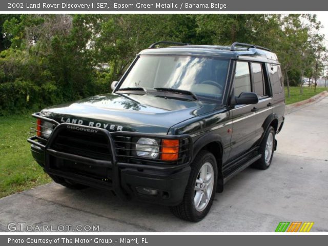 2002 Land Rover Discovery II SE7 in Epsom Green Metallic