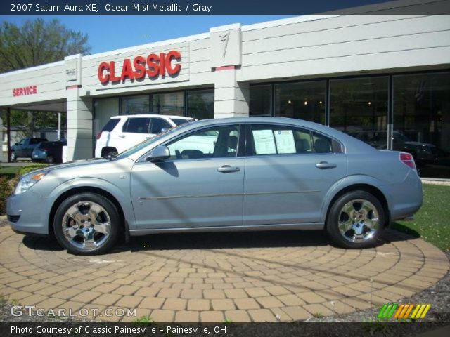 2007 Saturn Aura XE in Ocean Mist Metallic