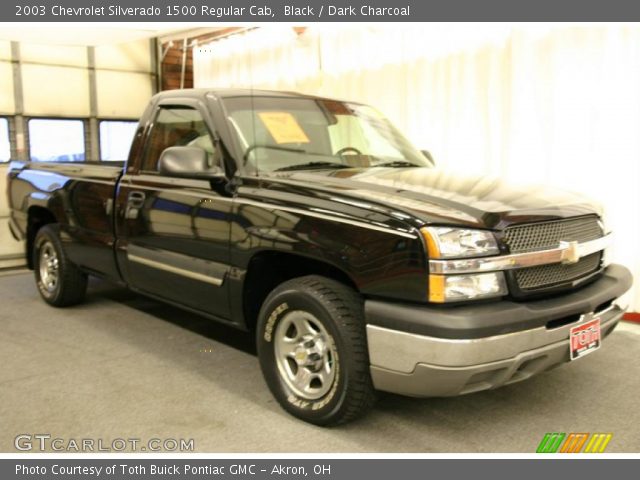 2003 Chevrolet Silverado 1500 Regular Cab in Black