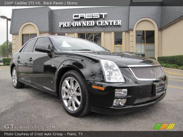 2006 Cadillac STS V6 in Black Raven