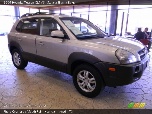 2006 Hyundai Tucson GLS V6 in Sahara Silver