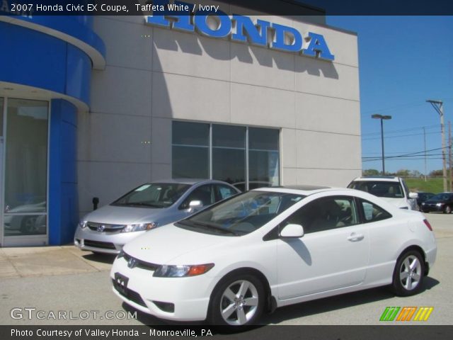 2007 Honda Civic EX Coupe in Taffeta White