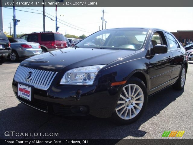 2007 Mercury Milan I4 Premier in Black Ebony