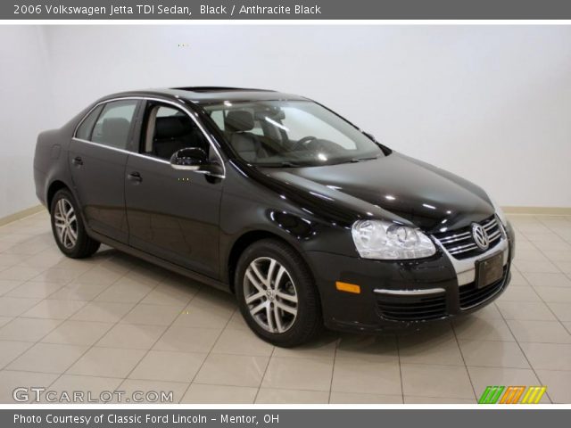 2006 Volkswagen Jetta TDI Sedan in Black