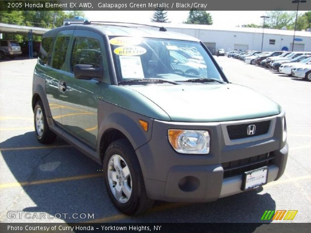 2005 Honda Element EX AWD in Galapagos Green Metallic