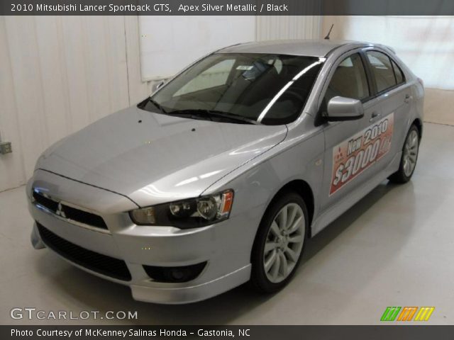 2010 Mitsubishi Lancer Sportback GTS in Apex Silver Metallic