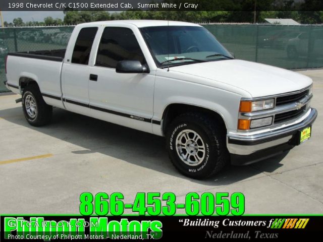 1998 Chevrolet C/K C1500 Extended Cab in Summit White