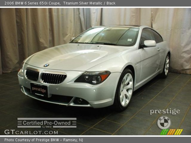 2006 BMW 6 Series 650i Coupe in Titanium Silver Metallic