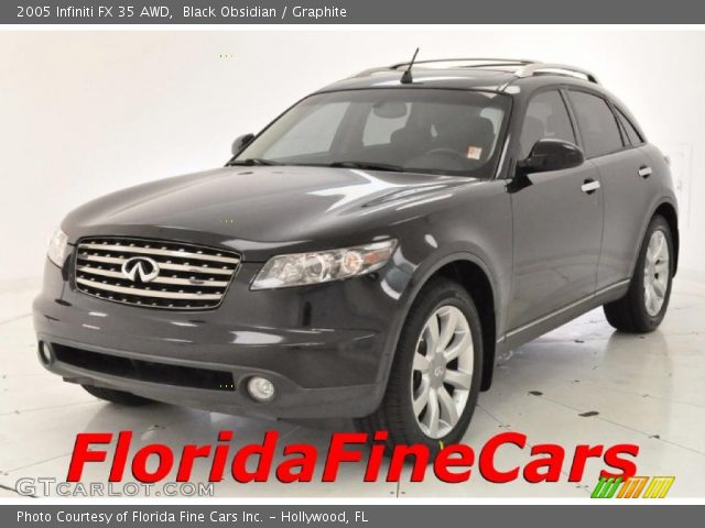 2005 Infiniti FX 35 AWD in Black Obsidian