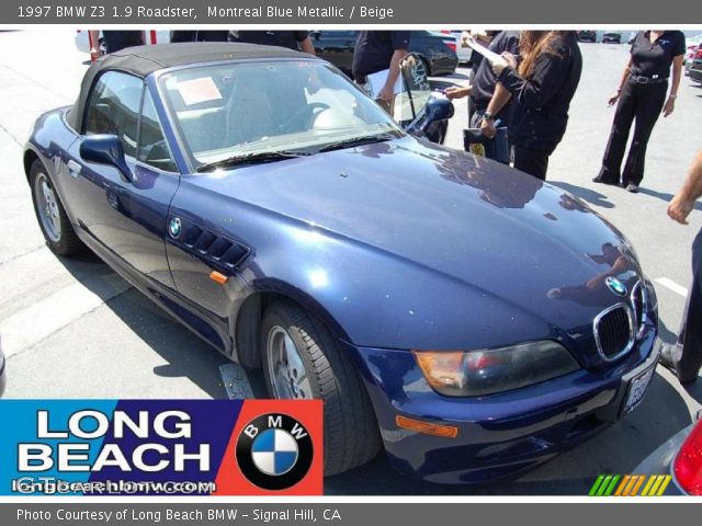 1997 BMW Z3 1.9 Roadster in Montreal Blue Metallic