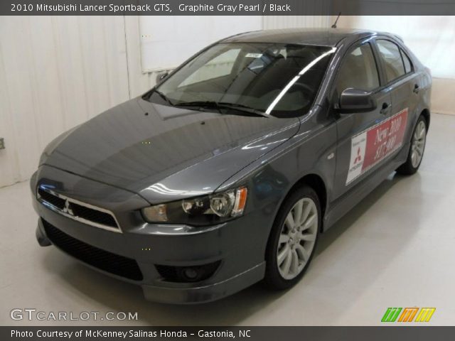 2010 Mitsubishi Lancer Sportback GTS in Graphite Gray Pearl